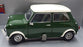 Solido 1/18 Scale Diecast 8021 - 1964 Mini Cooper S - Green/White