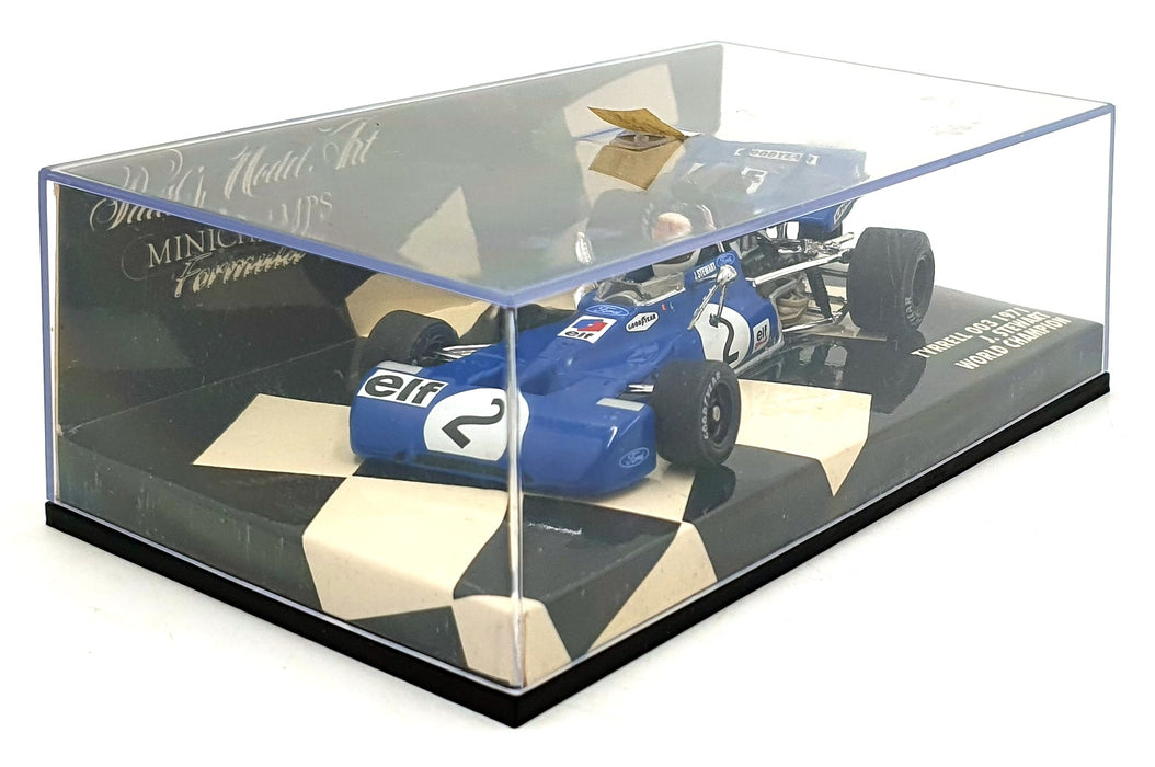 Minichamps 1/43 Scale 430 710011 F1 Tyrrell 003 #2 World Champion 1971 Stewart