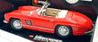 Burago 1/18 Scale Diecast 3023 - Mercedes-Benz 300SL Roadster 1957 - Red