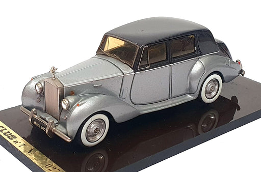 Tron 1/43 Scale Club No. 7 - 1950 Rolls Royce Silver Dawn - Gunmetal/Silver