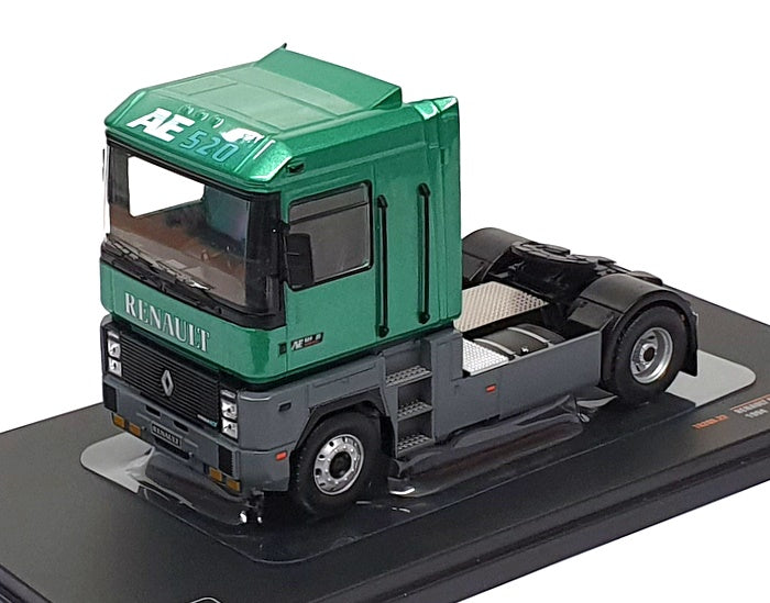 Ixo 1/43 Scale TR208.22 - 1994 Renault Magnum AE 520Ti Truck - Met. Green/Grey