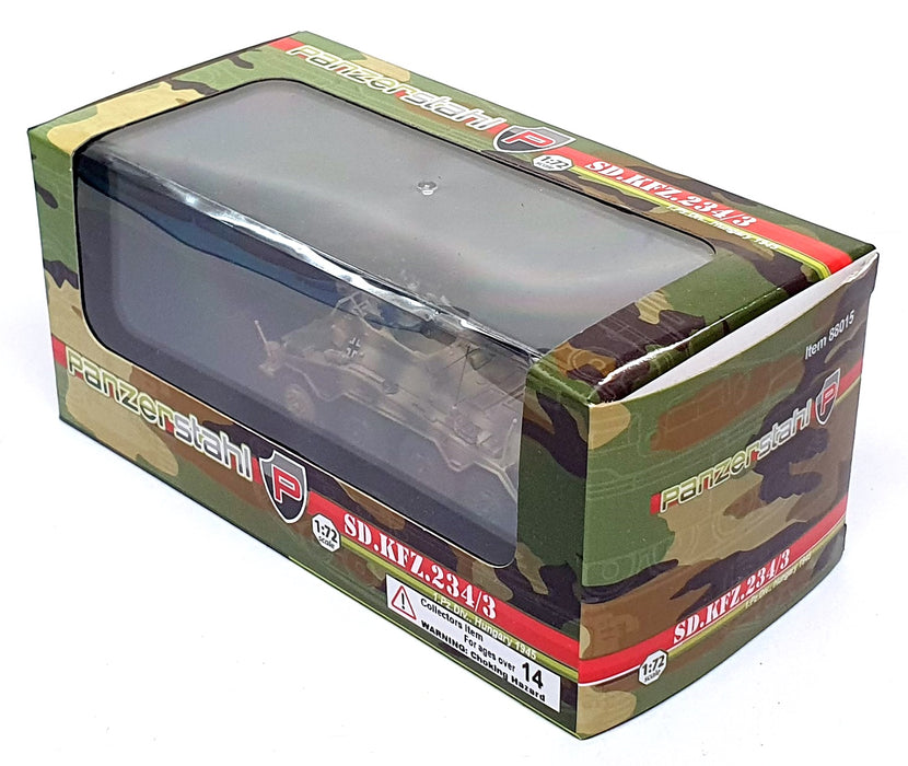 Panzerstahl 1/72 Scale 88015 - Bussing-NAG Sd.Kfz.234/3 German Army 1.PzDiv 1945