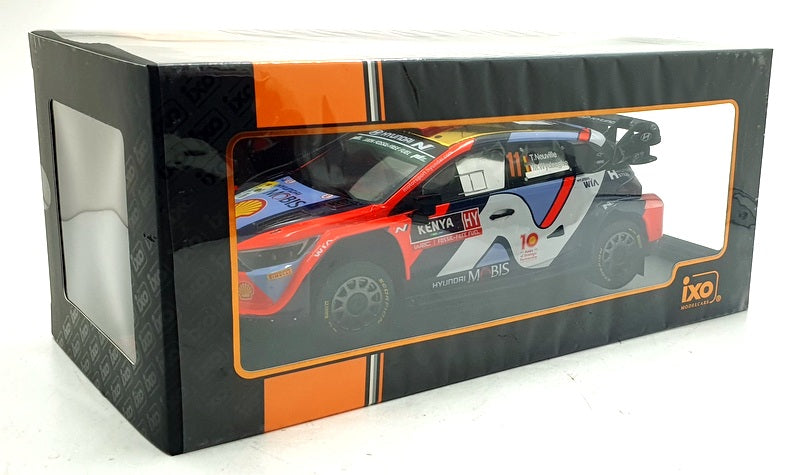 Ixo 1/18 Scale 18RMC208.22 - Hyundai i20 N Rally1 Hybrid #11 Safari Kenya 2024