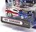 Muscle Machines 1/64 Scale 71151 01-91 - 1969 Chevrolet Camaro - Stars & Stripes