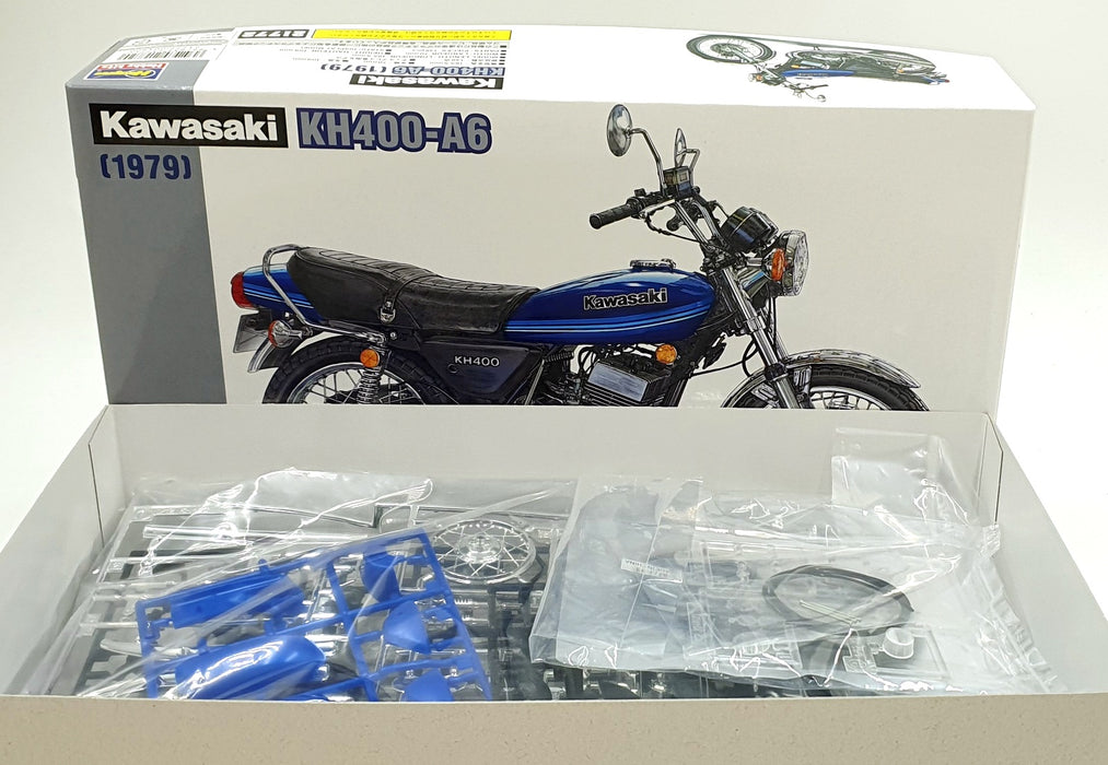 Hasegawa Kits 1/12 Scale 21772 - 1979 Kawasaki KH400-A6 - Blue
