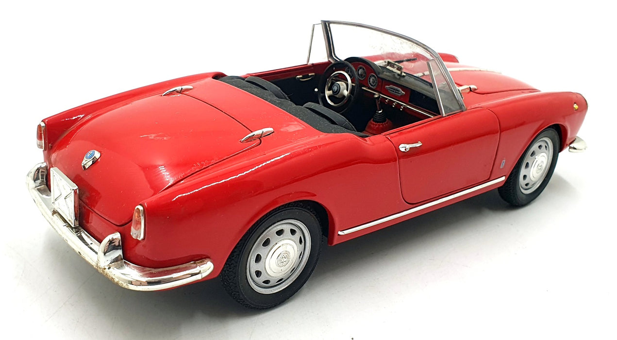 Ricko 1/18 Scale Diecast 22426W - 1959 Alfa Romeo Giulietta Spyder - Red