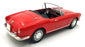 Ricko 1/18 Scale Diecast 22426W - 1959 Alfa Romeo Giulietta Spyder - Red