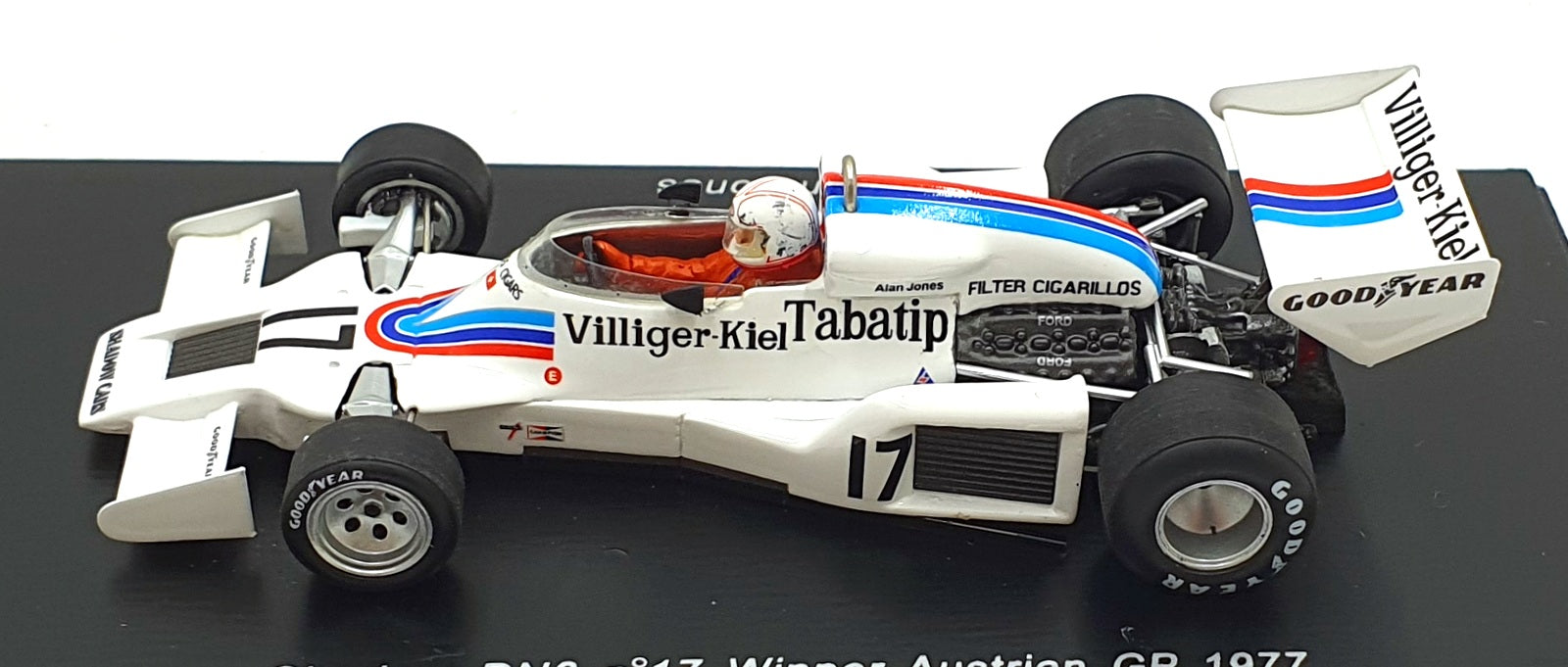 Spark 1/43 Scale S1756 - Shadow DN8 #17 Austrian GP 1977