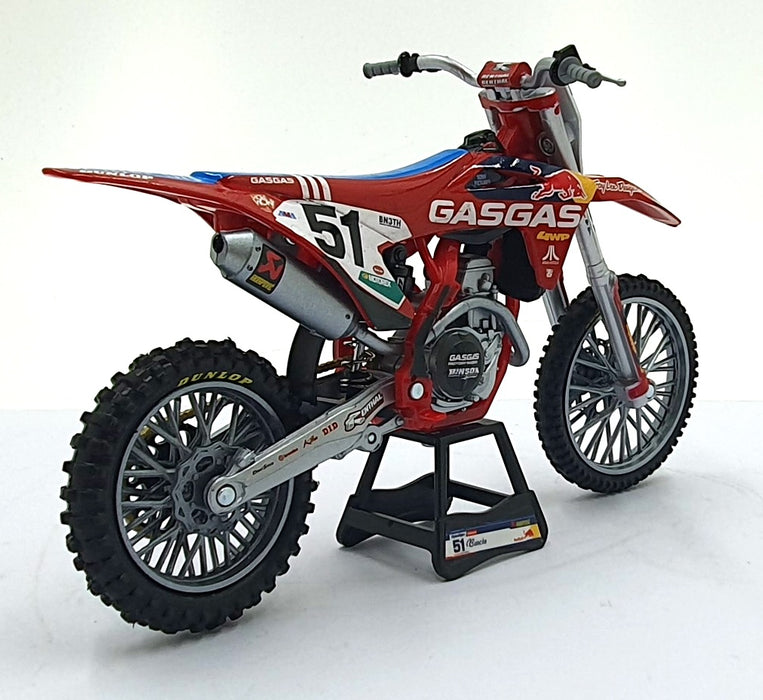 NewRay 1/12 Scale 58303 - GASGAS #51 Motorbike - Justin Barcia