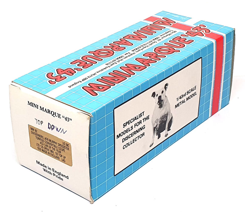 Minimarque 43 1/43 Scale US39C - 1932 Duesenberg J476 Murphy Speedster - Grey