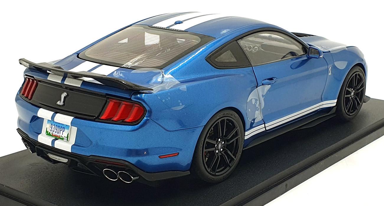 IXO 1/18 Scale 18RDC244-FO - 2022 Ford Mustang Shelby GT500 - Met. Blue