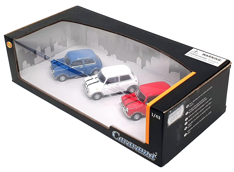 Cararama 1/43 Scale 35310 - Mini 3 Piece Set - Blue/White/Red