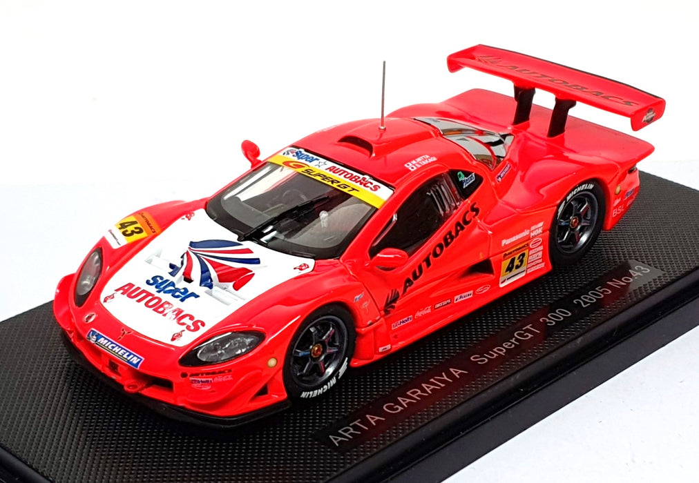 Ebbro 1/43 Scale 701 - ASL Arta Garaiya SuperGT 300 2005 #43 - Orange