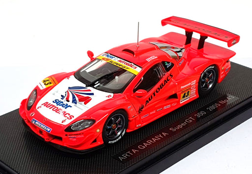 Ebbro 1/43 Scale 701 - ASL Arta Garaiya SuperGT 300 2005 #43 - Orange