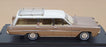 Goldvarg 1/43 Scale GC-093B - 1964 Pontiac Safari S. Wagon - Saddle Bronze/Cream