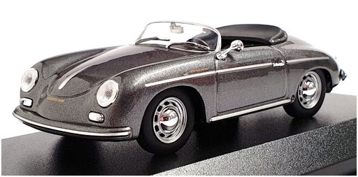 Maxichamps 1/43 Scale 940 065530 - 1956 Porsche 356 Speedster - Met Grey