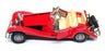 Franklin Mint 1/24 Scale 30126C - 1935 Mercedes Benz 500k Special Roadster - Red