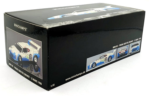 Minichamps 1/18 Scale 180 802983 - EMPTY BOX ONLY - 1980 BMW M1 Le Mans #83