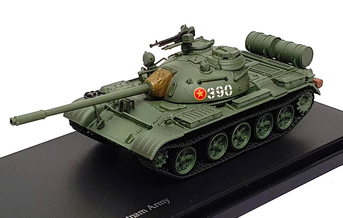 Hobby Master 1/43 Scale HG3304 - T-55A Tank North Vietnam Army - Green