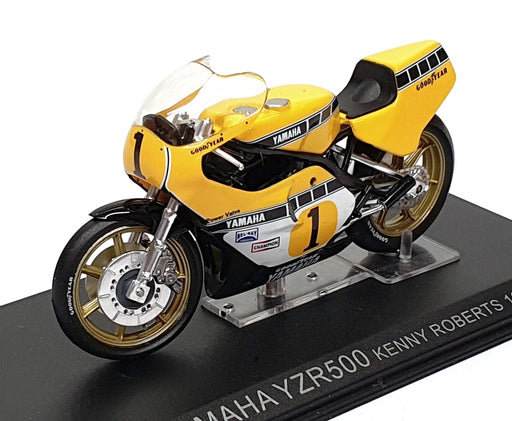 Altaya 1/24 Scale AMB04D - Yamaha YZR500 #1 Kenny Roberts - Yellow