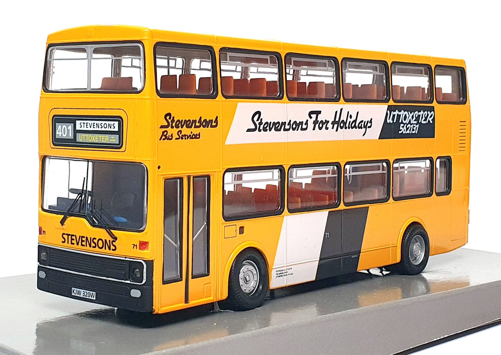 C'sM 1/50 Scale MCW-70205 Metrobus MK1 Stevensons Of Uttoxeter Rt. 401 - Yellow