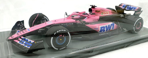 Spark 1/18 Scale 18S883 - Alpine A523 BWT F1 Saudi Arabia 2023 E.Ocon #31