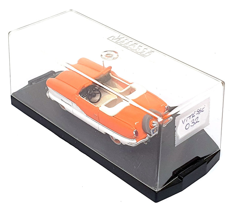 Vitesse 1/43 Scale 032 - 1959 Nash Metropolitan Conv - Orange/White