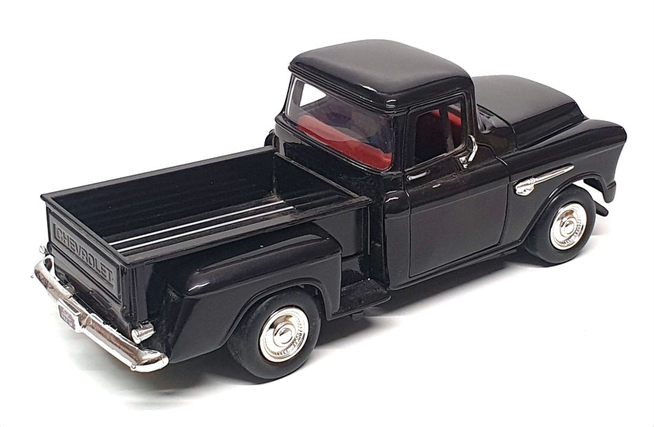 Motor Max 1/24 Scale Diecast 8823D - 1955 Chevrolet Pick Up Truck - Black