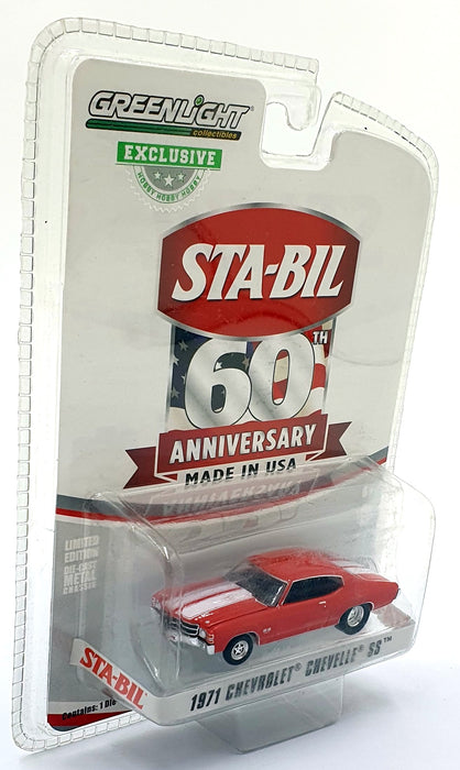 Greenlight 1/64 Scale 29985 - 1971 Chevrolet Chevelle SS - Red