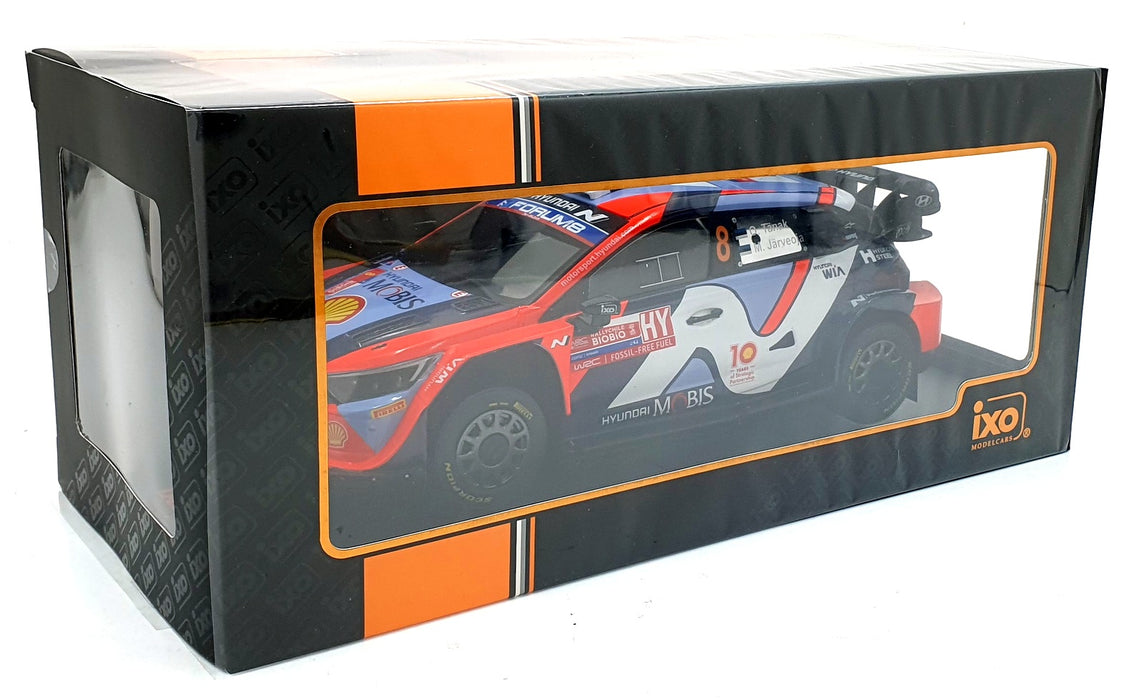 IXO 1/18 Scale Diecast 18RMC223.22 - Hyundai i20 N Rally1 #8 Chile 2024