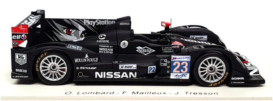 Spark 1/43 Scale S3710 - Oreca 03-Nissan Signatech Nissan Le Mans 2012 - Black