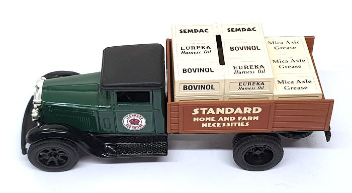 Ertl Appx 18cm Long 3720 - 1931 International Stake Truck With Crates Coin Bank