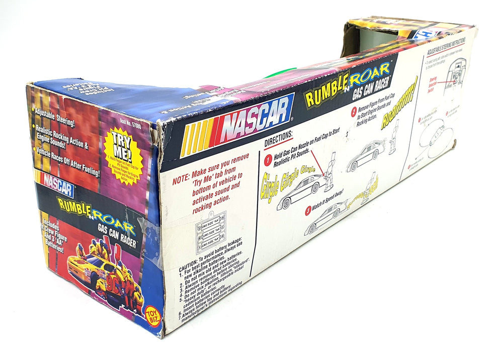 Toy Biz 1/18 Scale 57080 - Rumble Roar NASCAR Gas Can Racer With Figure