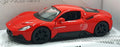 Kandy Toys 12cm Long Model Car TY6386 - Maserati MC20 Pull Back & Go - Red/Black
