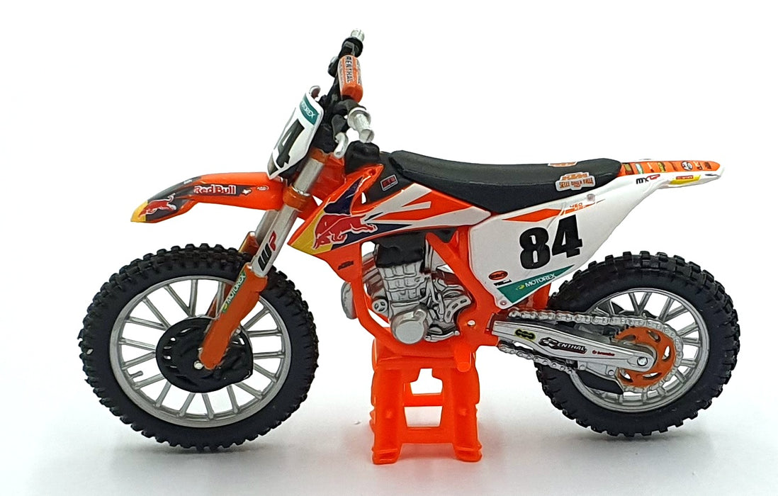 Burago 1/18 Scale 18-51081 - KTM 450 SX-F #84 Factory Edition Motorbike 2018