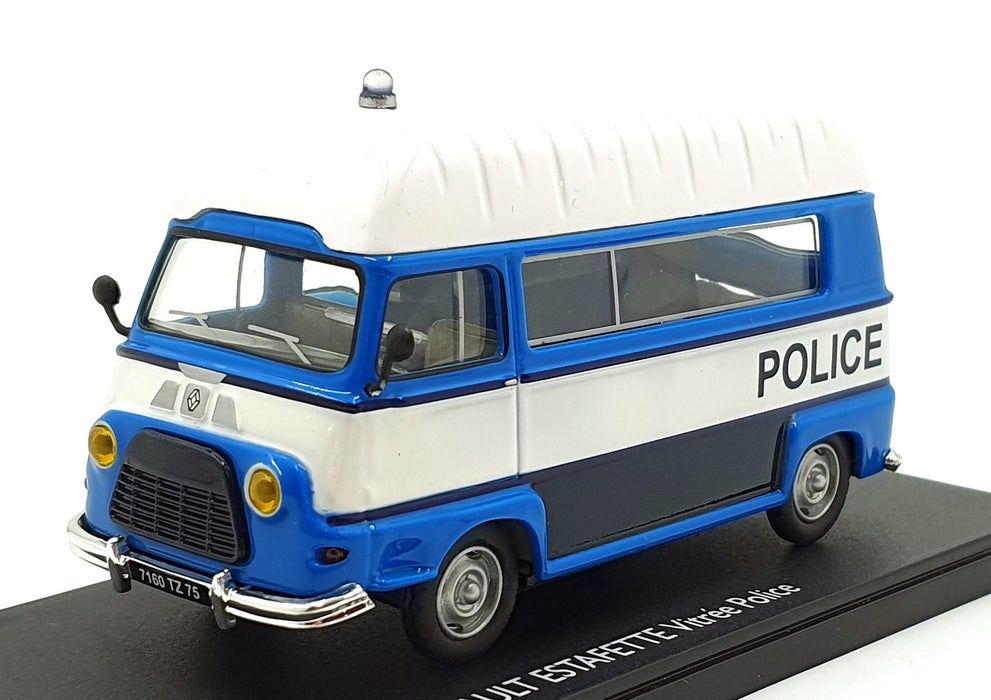 Eligor 1/43 Scale 101096 - Renault Estafette Vitree Police - Blue/White