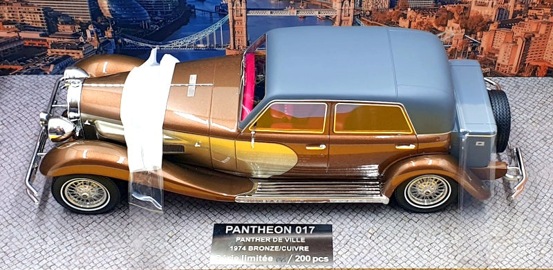 Pantheon 1/18 Scale Resin Model 017 - 1974 Panther De Ville - Bronze