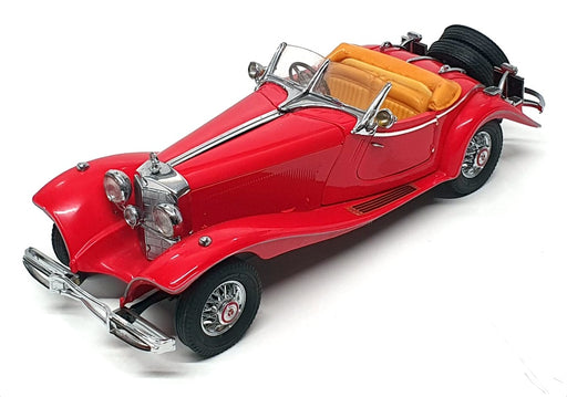 Franklin Mint 1/24 Scale FKN04R - Mercedes Benz 500k Special Roadster - Red