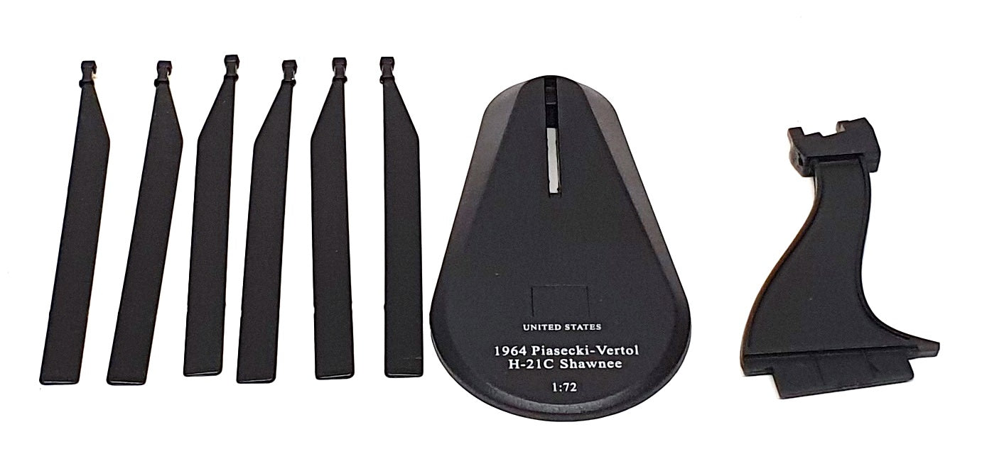 Amercom 1/72 Scale AM612 - 1964 Piasecki-Vertol H-21C Shawnee Helicopter