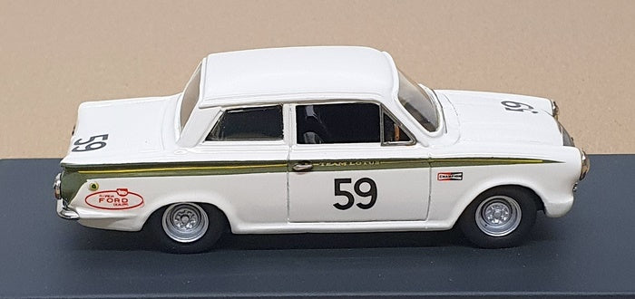 SMTS 1/43 Scale RL90B - Ford Lotus Cortina #59 Sebring - White/Green