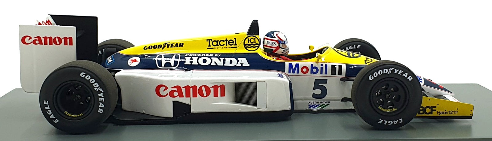 Spark 1/18 Scale 18S738 - Williams FW11 #5 1st British GP 1986 - Mansell