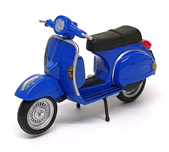 Kandy Toys Appx  cm Long Diecast M 584 - Super Motorscooter - Blue