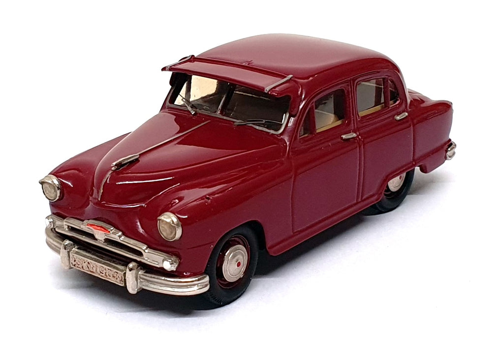 Kenna Models 1/43 Scale No. 167 - Standard Vanguard Phase II - Burgundy