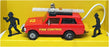 Matchbox 10cm Long Diecast K-64 - Range Rover Fire Control - Red