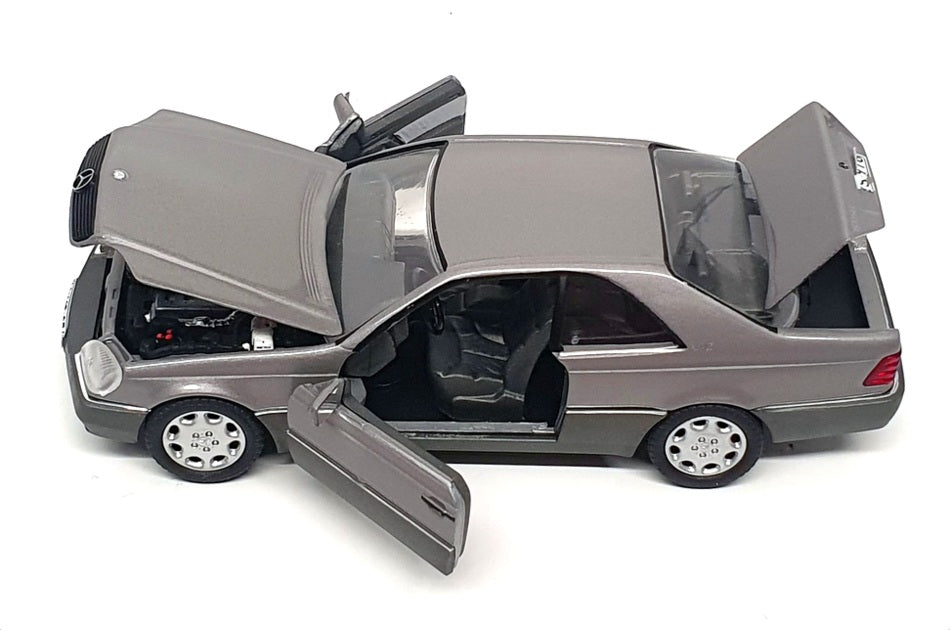 Schabak 1/43 Scale B 6 600 5734 - Mercedes Benz 600 SEC - Met Grey