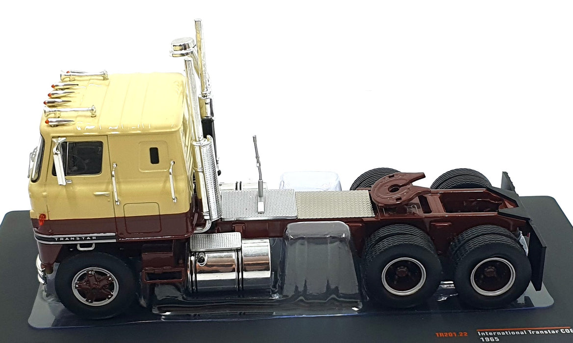 Ixo 1/43 Scale TR201.22 - 1965 International Transtar COE Truck - Brown