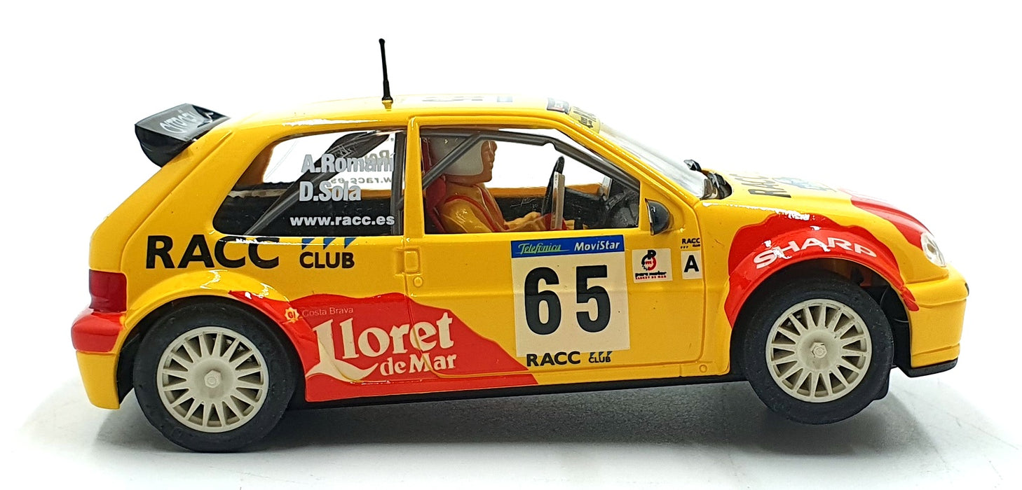 Ninco 1/32 Scale Slot Car 50266 - Citroen Saxo JWRC #65 "RACO" D.Sola