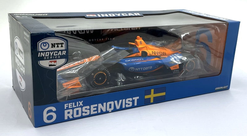 Greenlight 1/18 Scale Diecast 11189 - Indy McLaren #6 - Felix Rosenqvist