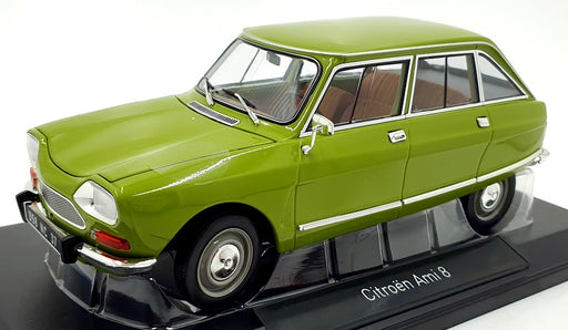 Norev 1/18 Scale Diecast 181677 - Citroen Ami 8 Club 1969 - Iris Green