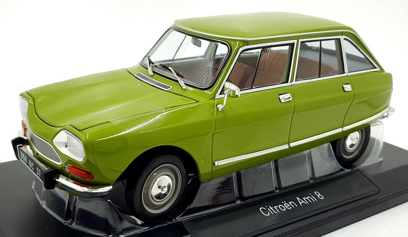 Norev 1/18 Scale Diecast 181677 - Citroen Ami 8 Club 1969 - Iris Green